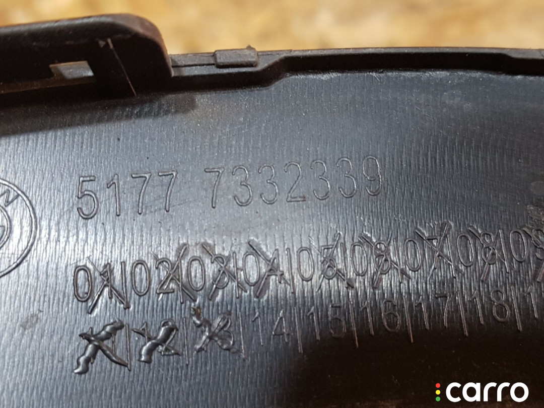 51777332339, 7332339 молдинг крыла задний левый BMW X1 F48 2016г. - фото №4