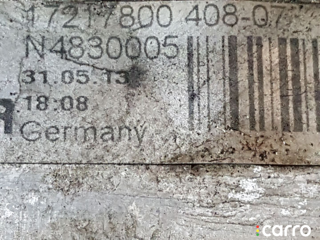 7800408, 17217800408 теплообменник масляного фильтра BMW X6 E71 2012г. - фото №4