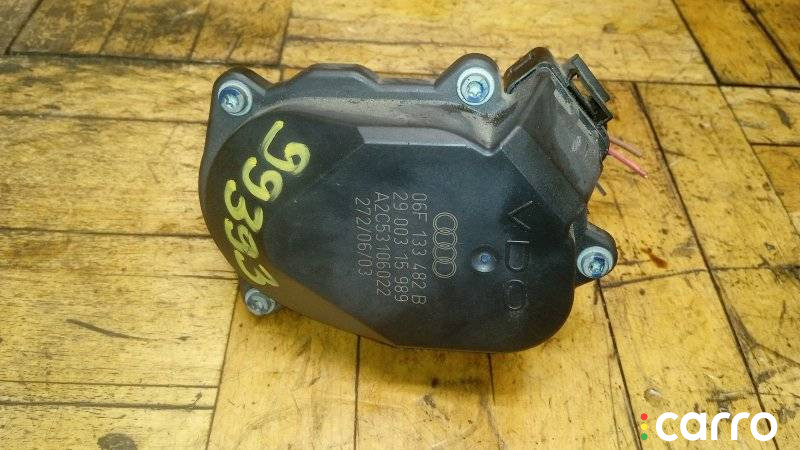 06F133062 дроссельная заслонка Audi A4 B6 2006г. - фото №5