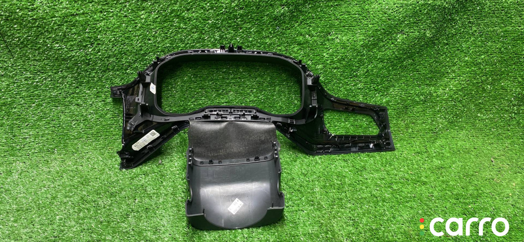 6N5858415A декоративная накладка торпедо левая верхняя Volkswagen Polo 6 поколение 2022г. - фото №2
