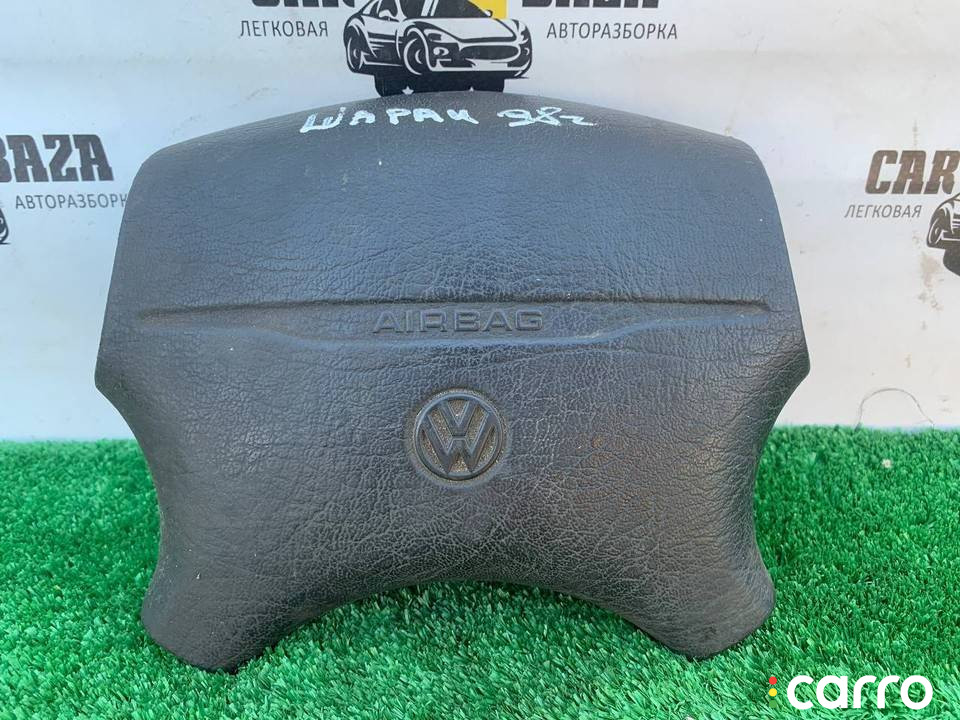 7M0880201AE01C подушка безопасности водителя Volkswagen Sharan 1 поколение 1997г. - фото №2