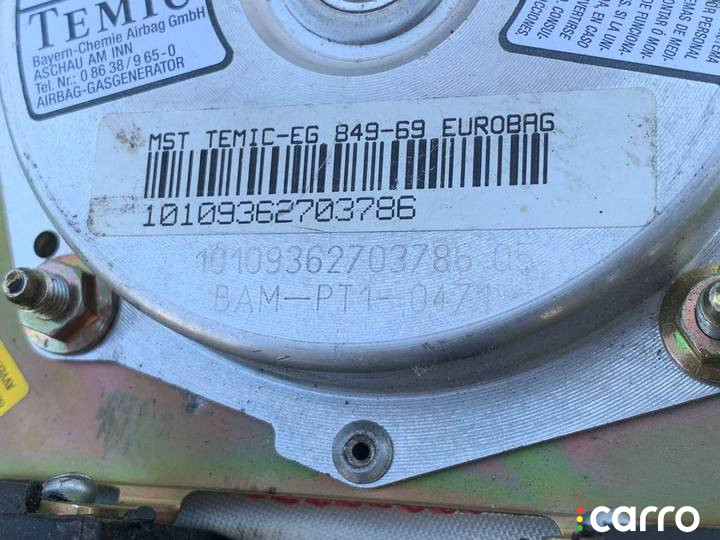 7M0880201AE01C подушка безопасности водителя Volkswagen Sharan 1 поколение 1997г. - фото №8