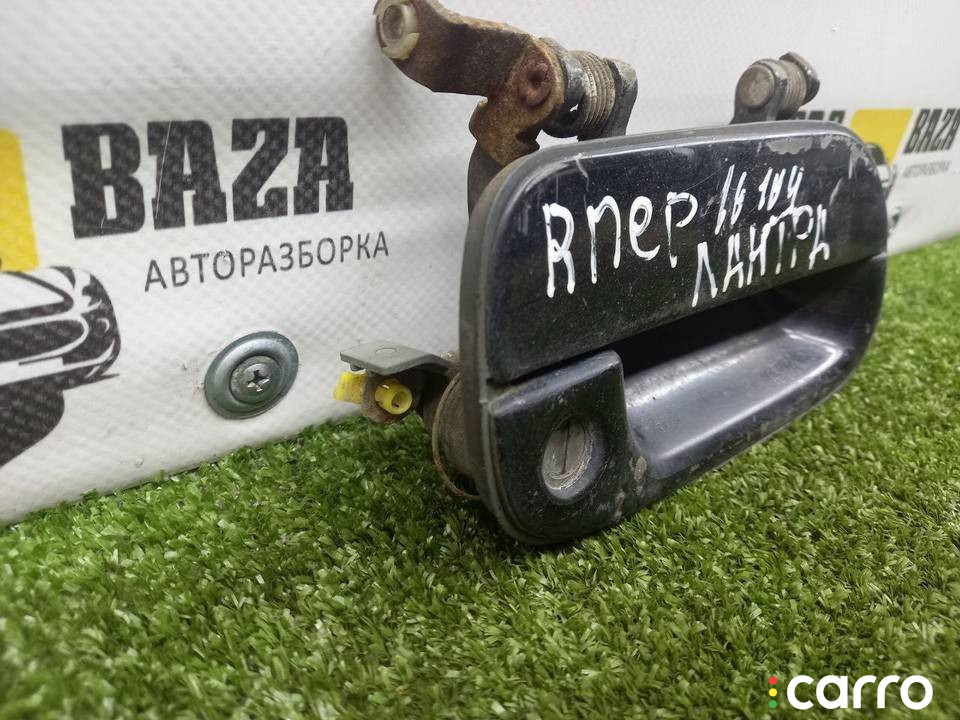 ручка наружная двери Hyundai Lantra 2 поколение 1995г. - фото №3
