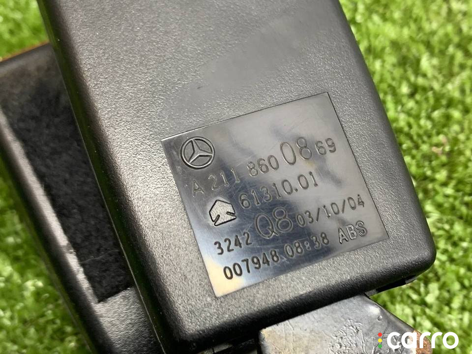 2118600869 замок ремня безопасности Mercedes-Benz E W211 2005г. - фото №6