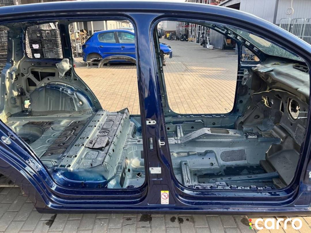 стойка кузова центральная правая Volkswagen Touran 1 поколение 2006г. - фото №1