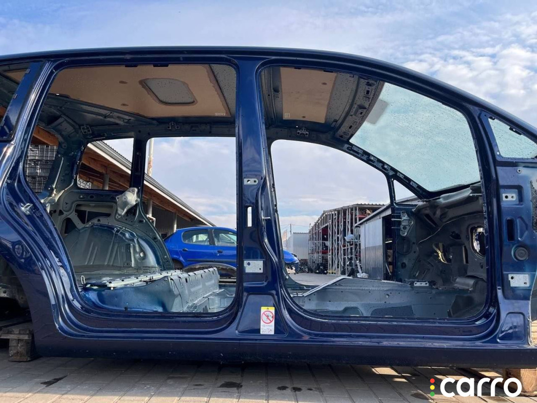 стойка кузова центральная правая Volkswagen Touran 1 поколение 2006г. - фото №3