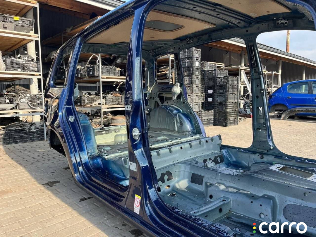 стойка кузова центральная правая Volkswagen Touran 1 поколение 2006г. - фото №4