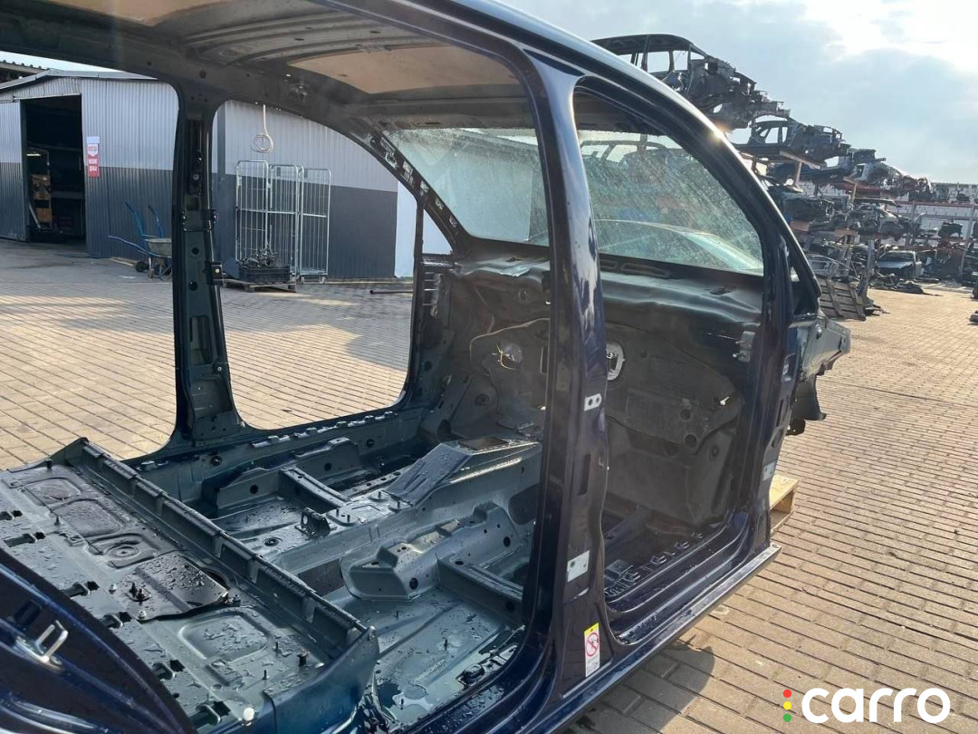 стойка кузова центральная правая Volkswagen Touran 1 поколение 2006г. - фото №5