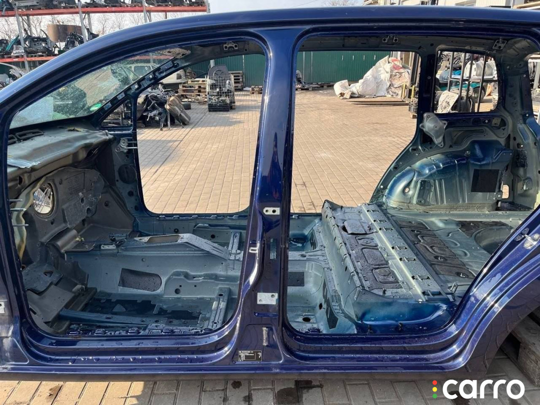 стойка кузова центральная левая Volkswagen Touran 1 поколение 2006г. - фото №1
