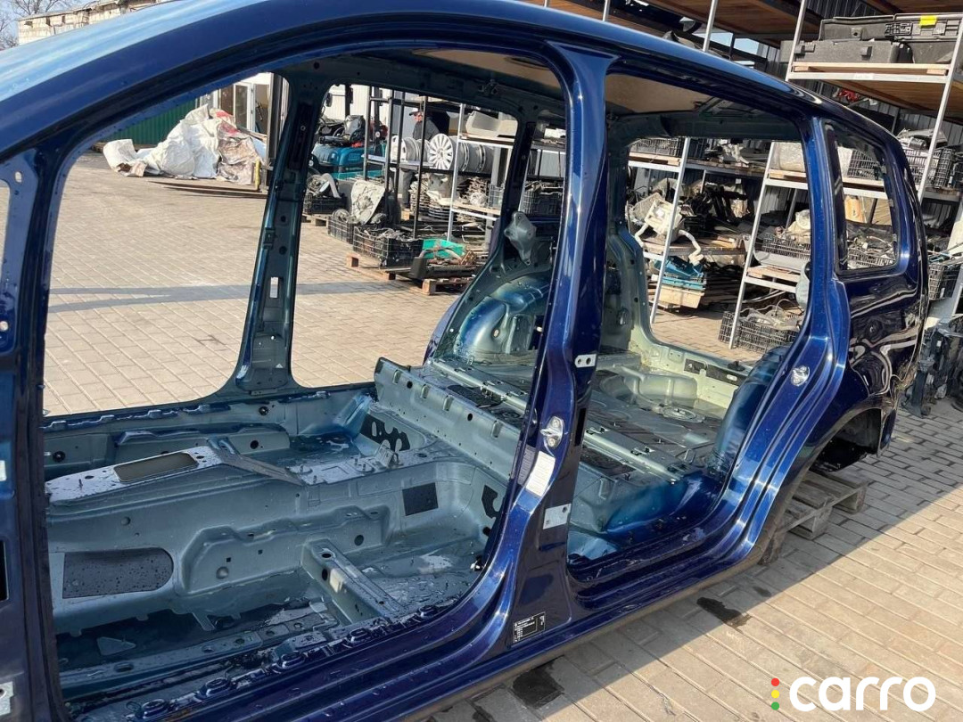 стойка кузова центральная левая Volkswagen Touran 1 поколение 2006г. - фото №3
