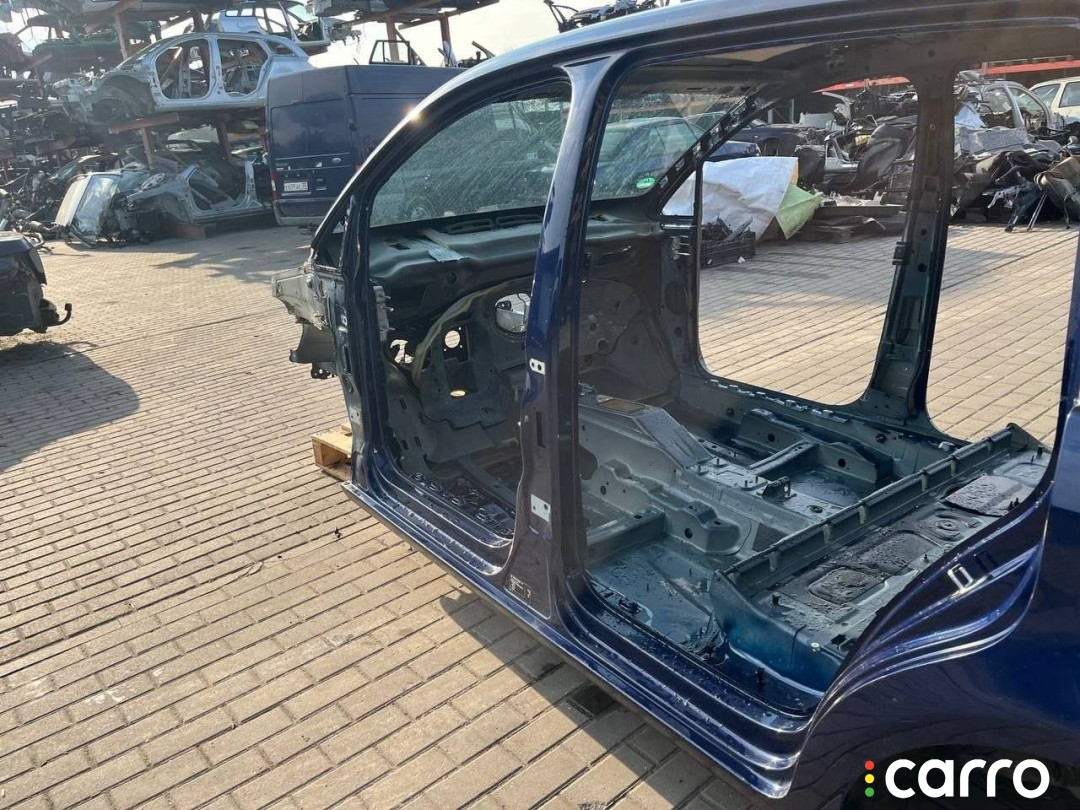 стойка кузова центральная левая Volkswagen Touran 1 поколение 2006г. - фото №4