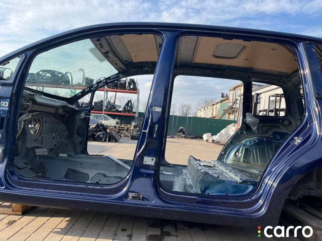 стойка кузова центральная левая Volkswagen Touran 1 поколение 2006г. - фото №5