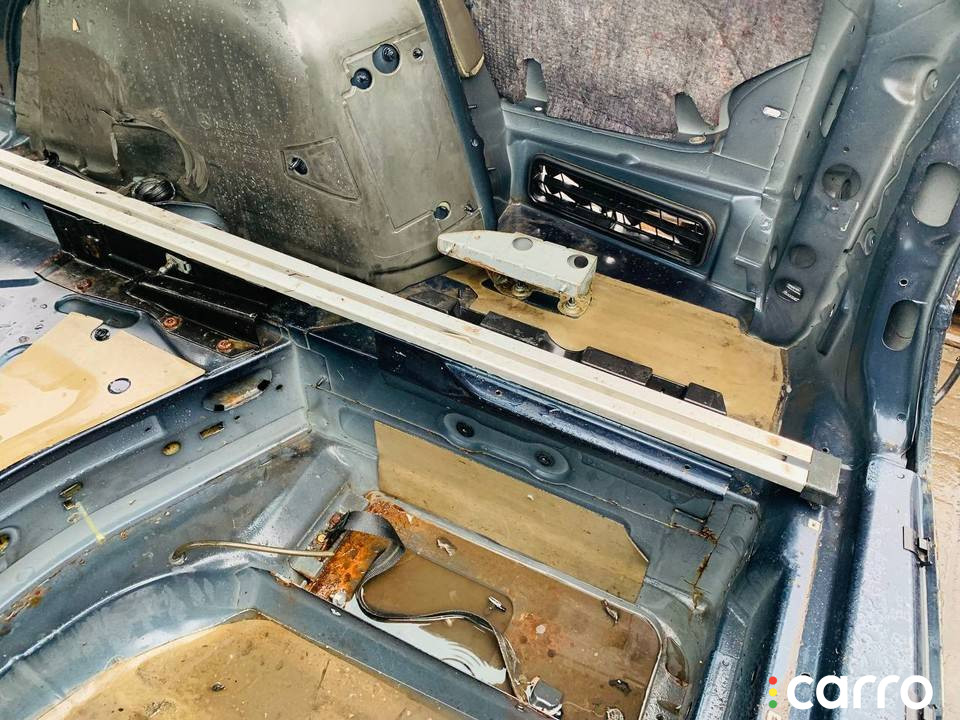 ниша запасного колеса Mercedes-Benz E W211 2005г. - фото №4