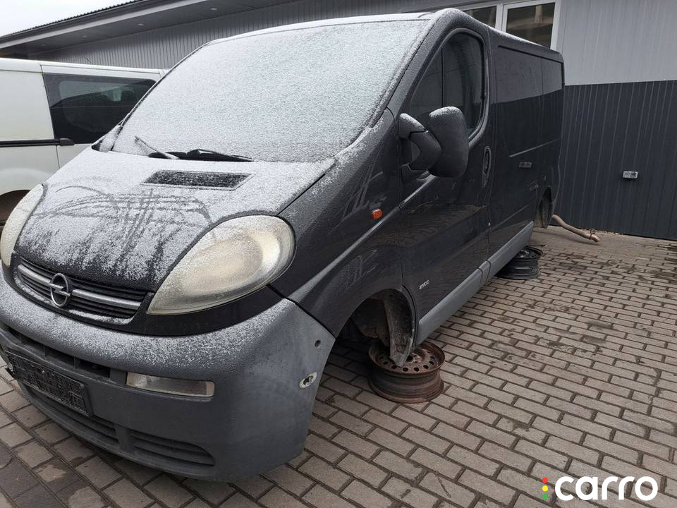 7700311371 фара левая Opel Vivaro A 2006г. - фото №9