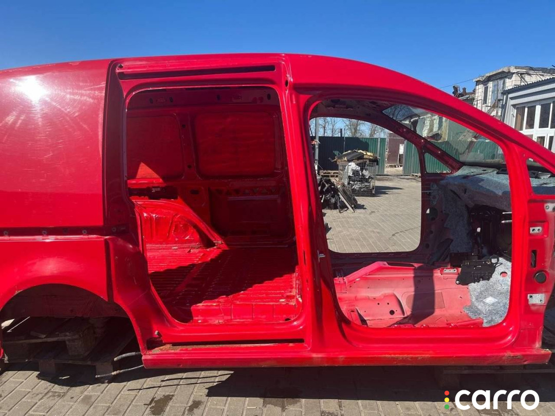 стойка кузова центральная правая Volkswagen Caddy 3 поколение 2006г. - фото №1