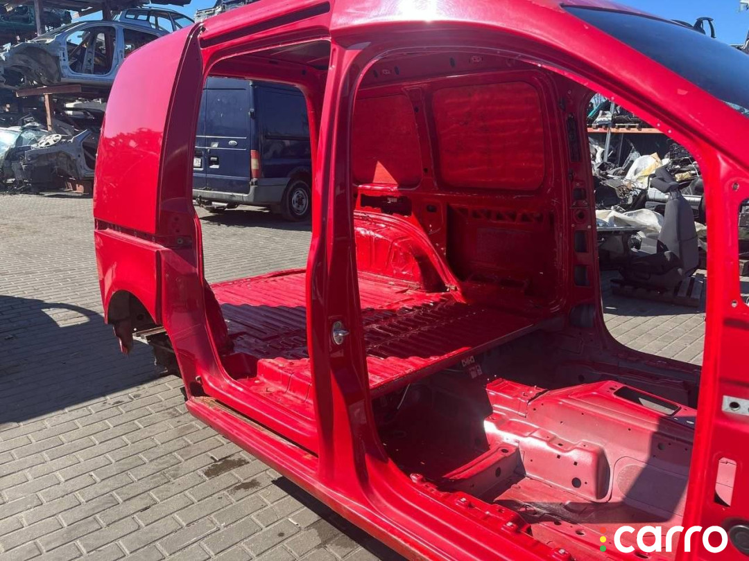 стойка кузова центральная правая Volkswagen Caddy 3 поколение 2006г. - фото №4