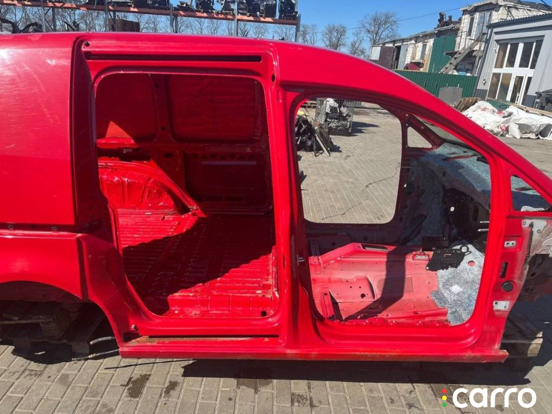 стойка кузова центральная правая Volkswagen Caddy 3 поколение 2006г. - фото №5
