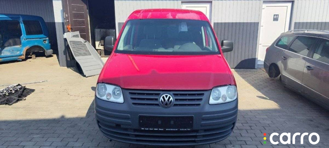 стойка кузова центральная левая Volkswagen Caddy 3 поколение 2006г. - фото №7