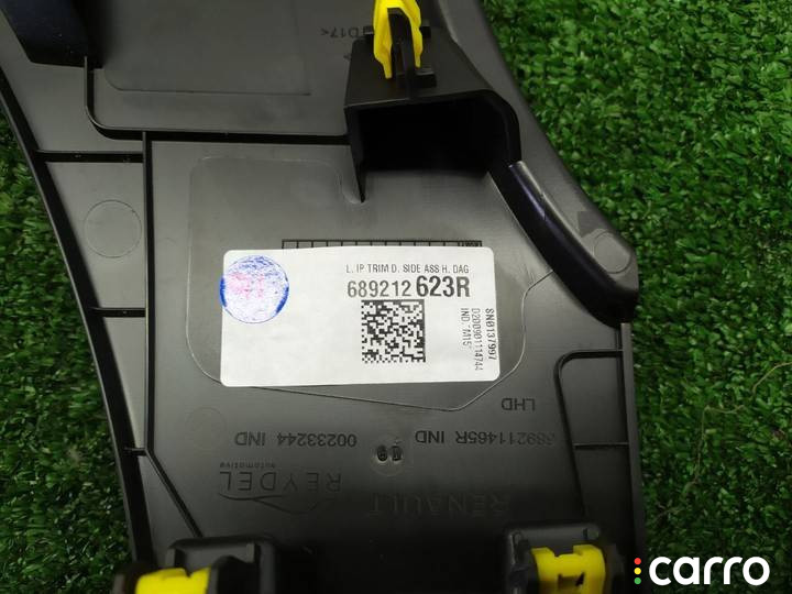 689212623R декоративная накладка торпедо Renault Kaptur 1 поколение 2020г. - фото №7