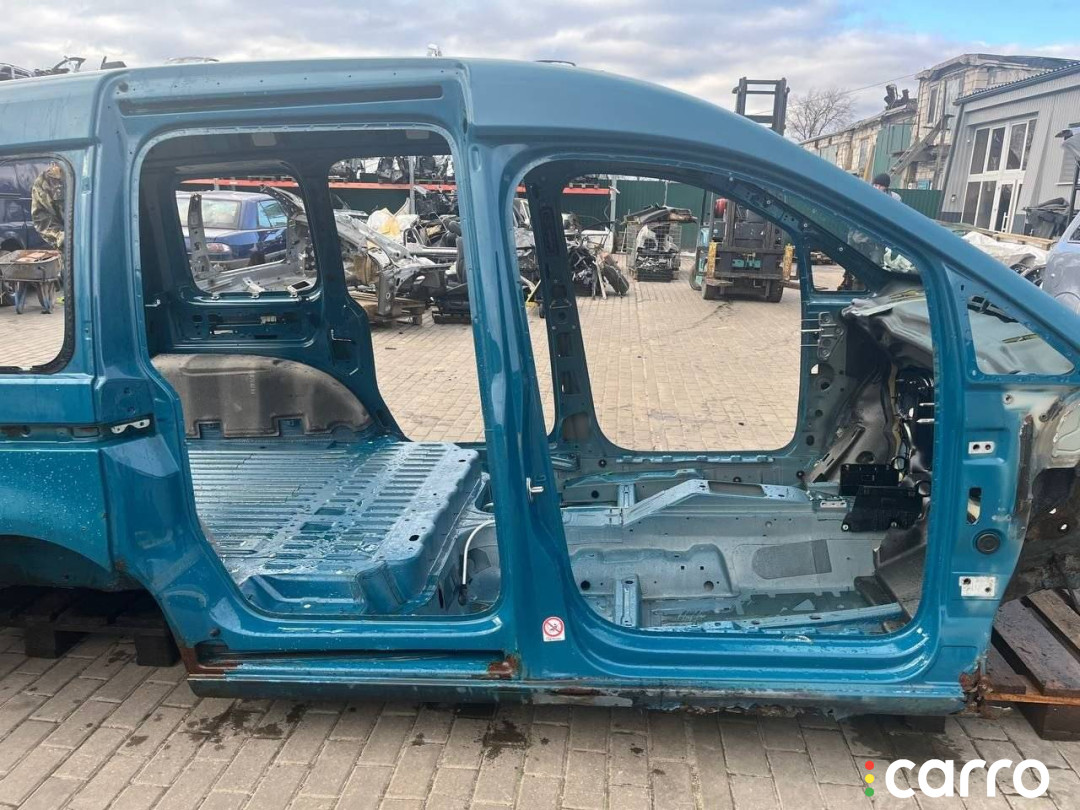стойка кузова центральная правая Volkswagen Caddy 3 поколение 2005г. - фото №1