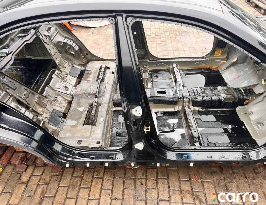 стойка кузова центральная правая Chevrolet Epica 2 поколение 2007г. - фото №4