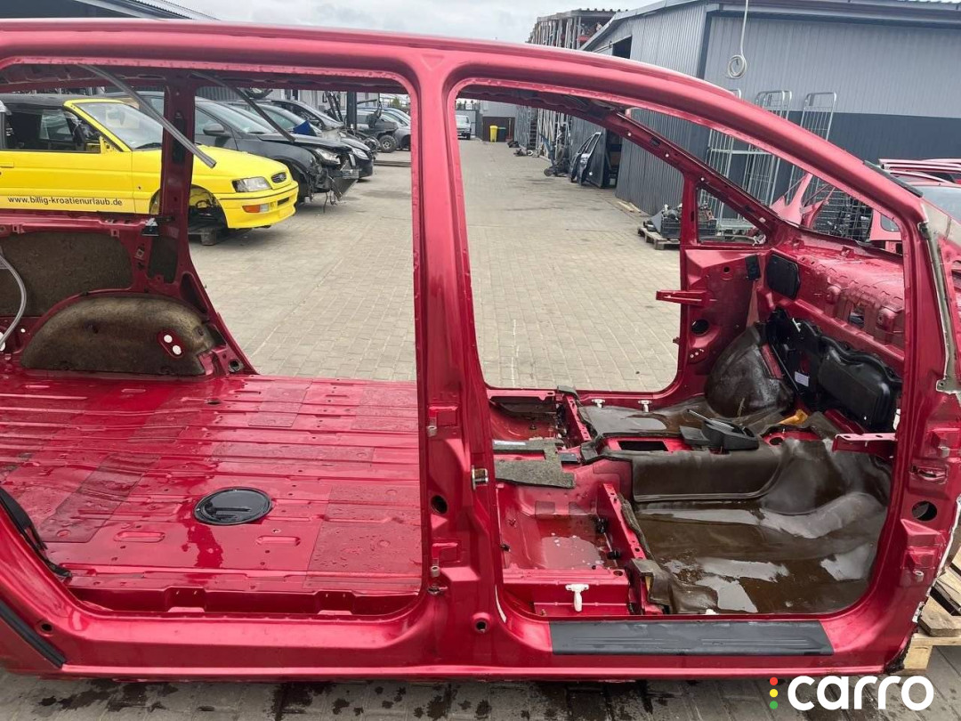 стойка кузова центральная правая Volkswagen Sharan 1 поколение 1996г. - фото №1