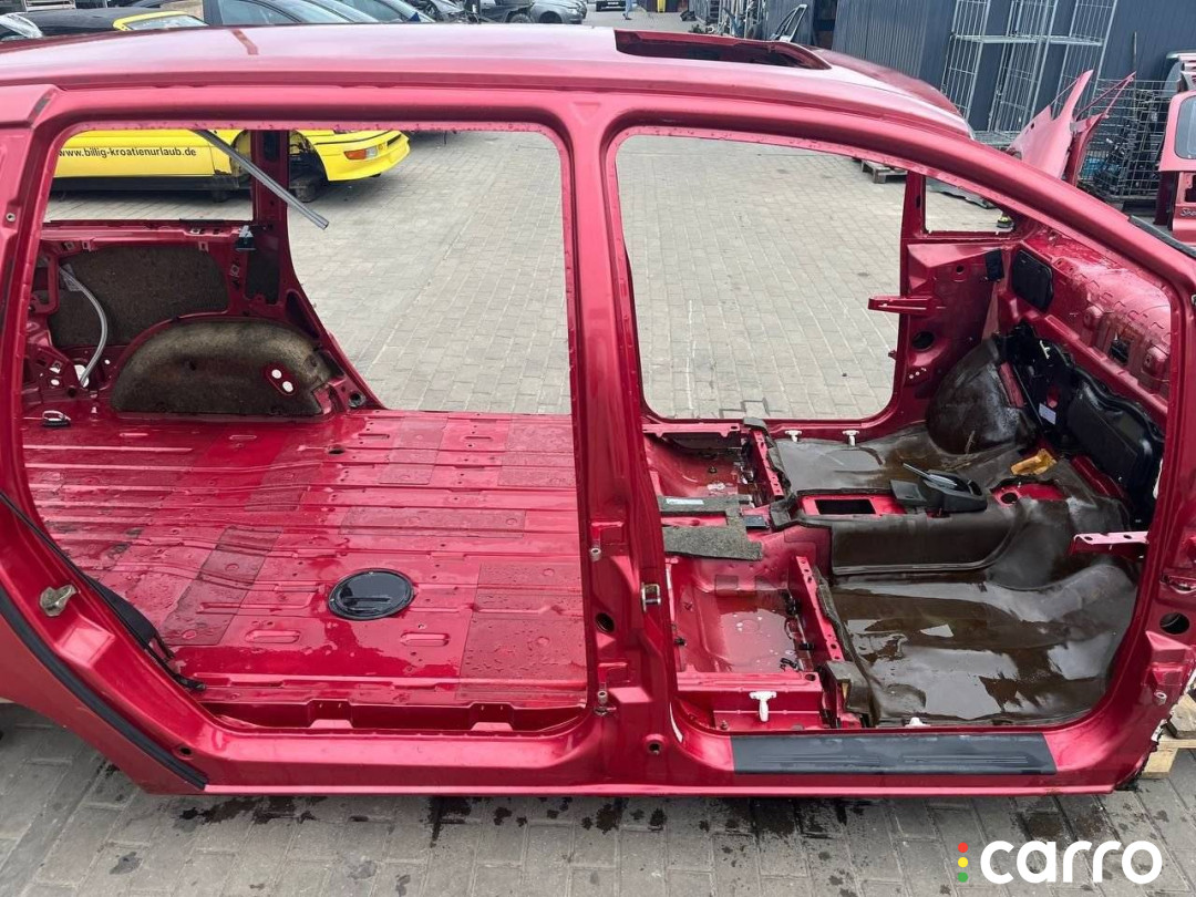 стойка кузова центральная правая Volkswagen Sharan 1 поколение 1996г. - фото №2