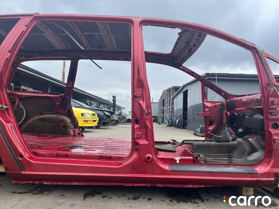 стойка кузова центральная правая Volkswagen Sharan 1 поколение 1996г. - фото №3