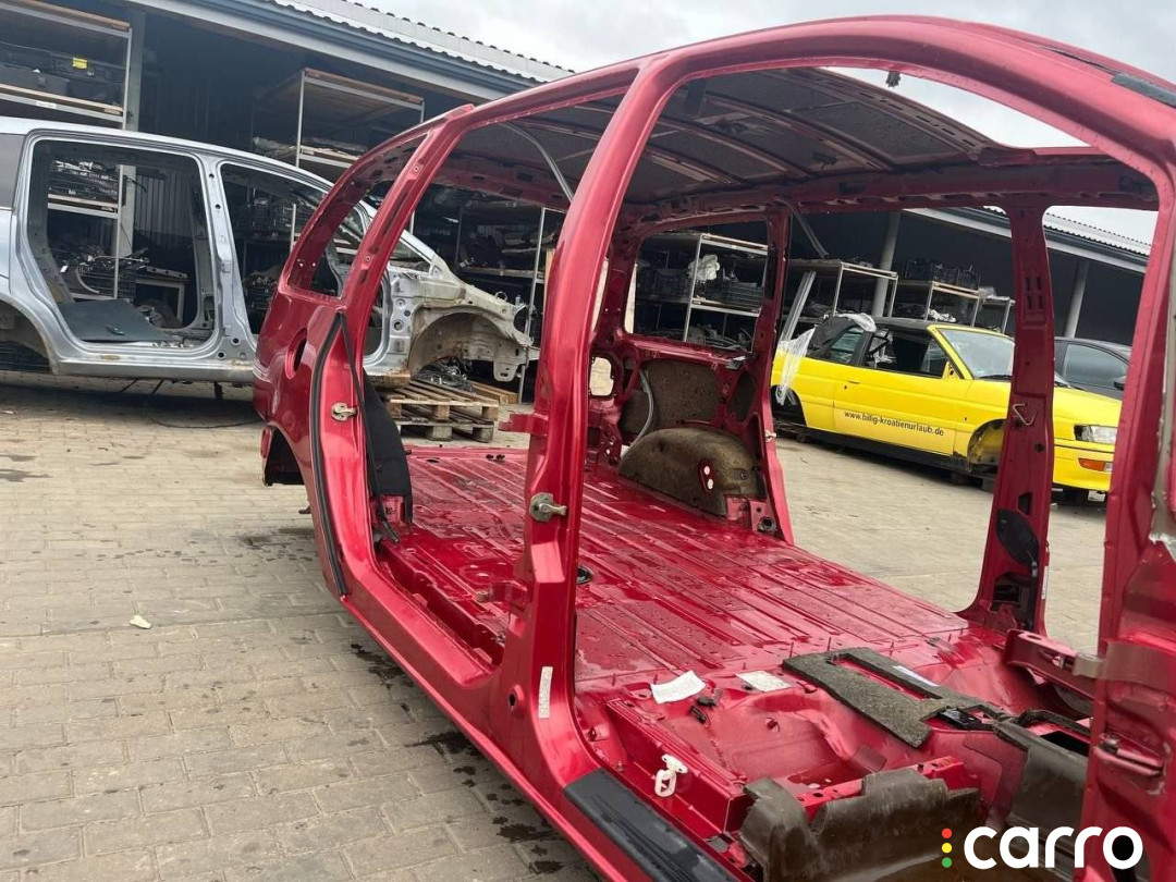 стойка кузова центральная правая Volkswagen Sharan 1 поколение 1996г. - фото №6