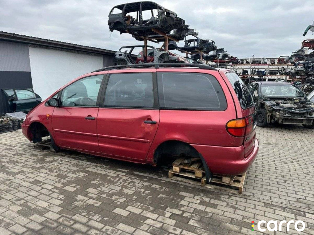 стойка кузова центральная правая Volkswagen Sharan 1 поколение 1996г. - фото №7