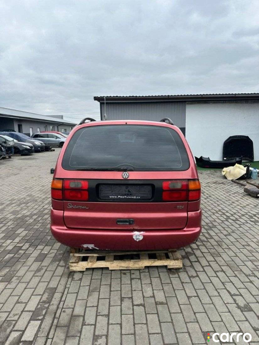 стойка кузова центральная правая Volkswagen Sharan 1 поколение 1996г. - фото №8