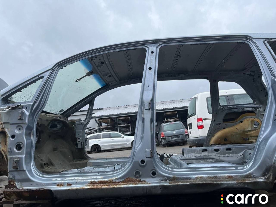стойка кузова центральная левая Opel Zafira B 2005г. - фото №2