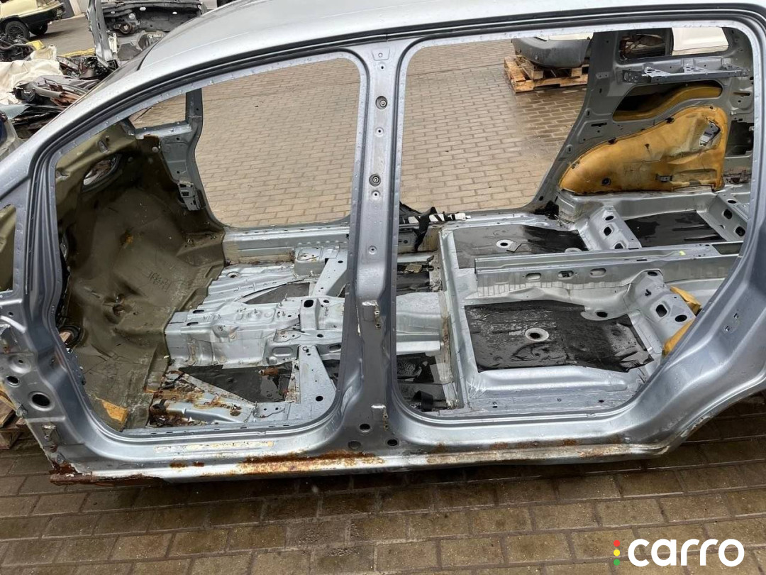 стойка кузова центральная левая Opel Zafira B 2005г. - фото №4