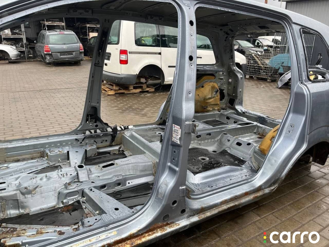 стойка кузова центральная левая Opel Zafira B 2005г. - фото №5
