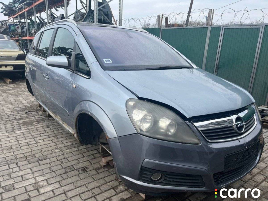 стойка кузова центральная левая Opel Zafira B 2005г. - фото №6