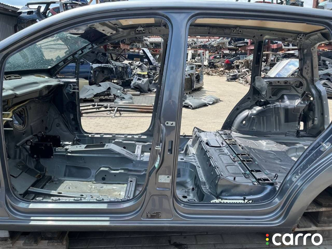стойка кузова центральная левая Volkswagen Touran 1 поколение 2005г. - фото №1