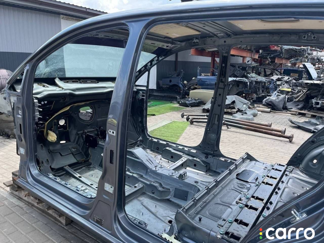 стойка кузова центральная левая Volkswagen Touran 1 поколение 2005г. - фото №3