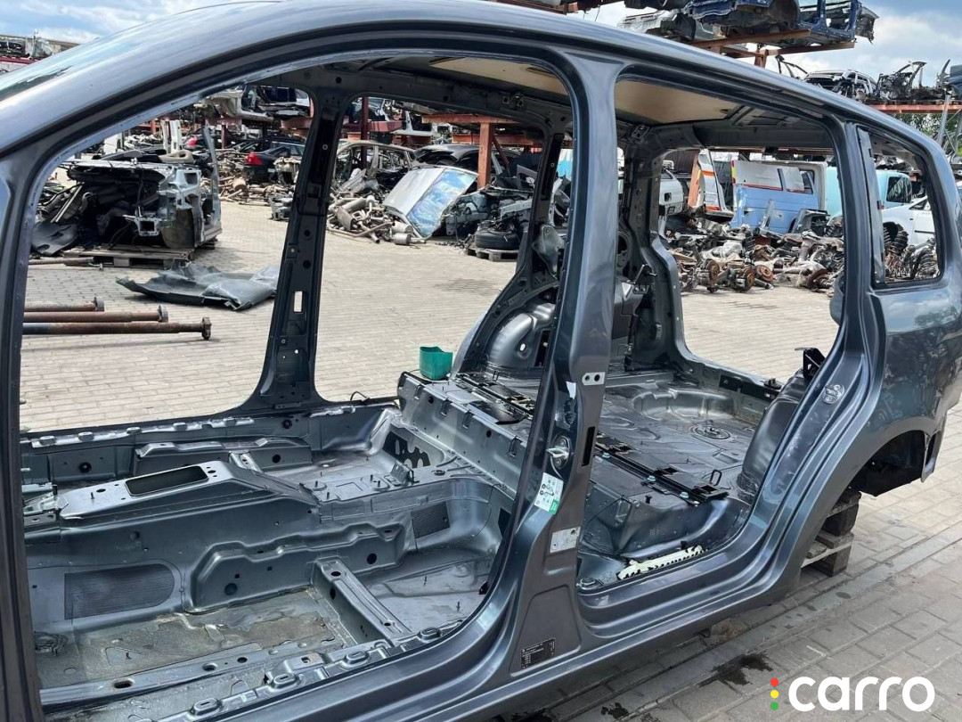 стойка кузова центральная левая Volkswagen Touran 1 поколение 2005г. - фото №4