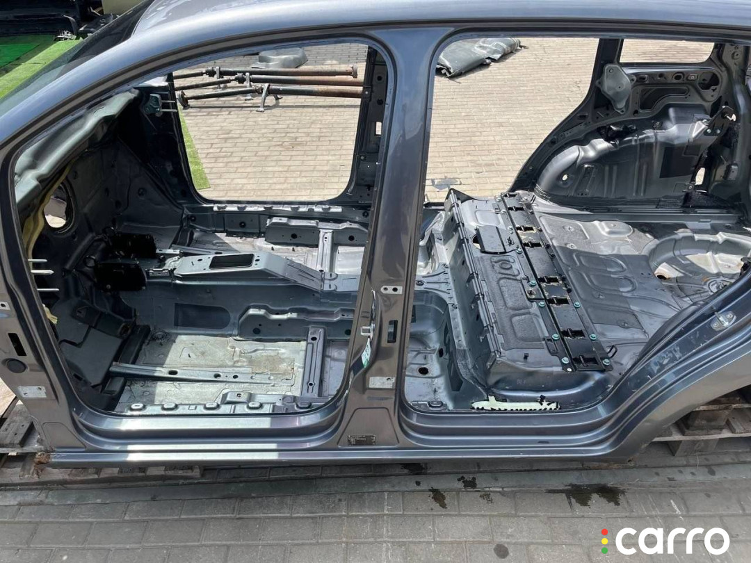 стойка кузова центральная левая Volkswagen Touran 1 поколение 2005г. - фото №6