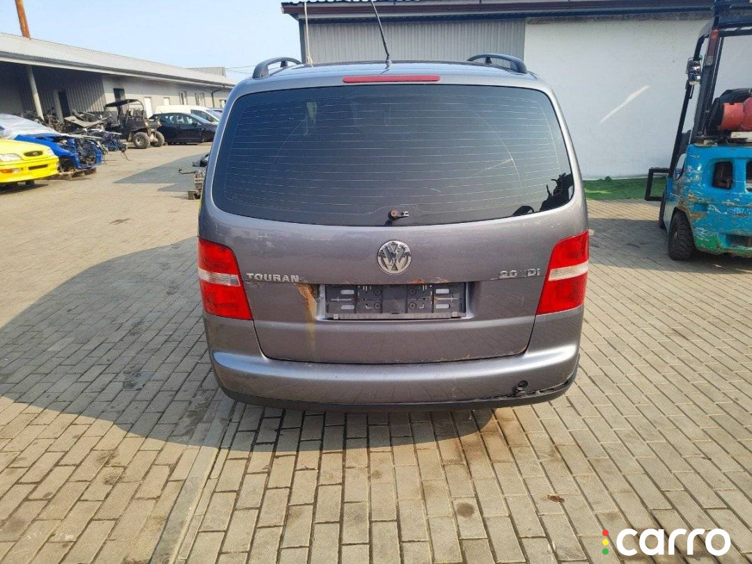 стойка кузова центральная левая Volkswagen Touran 1 поколение 2005г. - фото №7