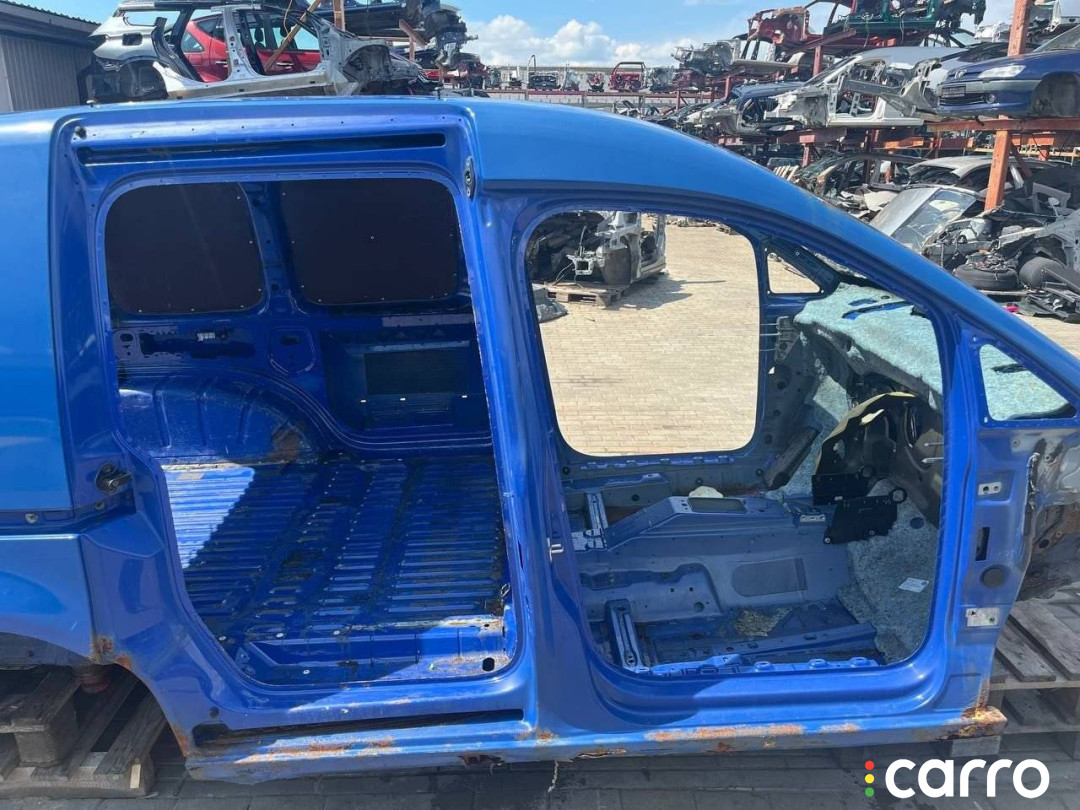 стойка кузова центральная правая Volkswagen Caddy 3 поколение 2005г. - фото №2