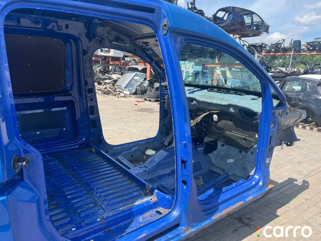 стойка кузова центральная правая Volkswagen Caddy 3 поколение 2005г. - фото №3