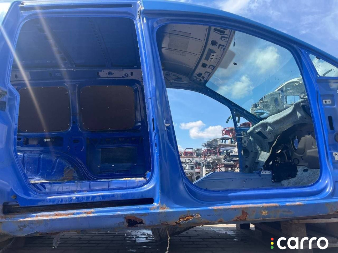 стойка кузова центральная правая Volkswagen Caddy 3 поколение 2005г. - фото №5