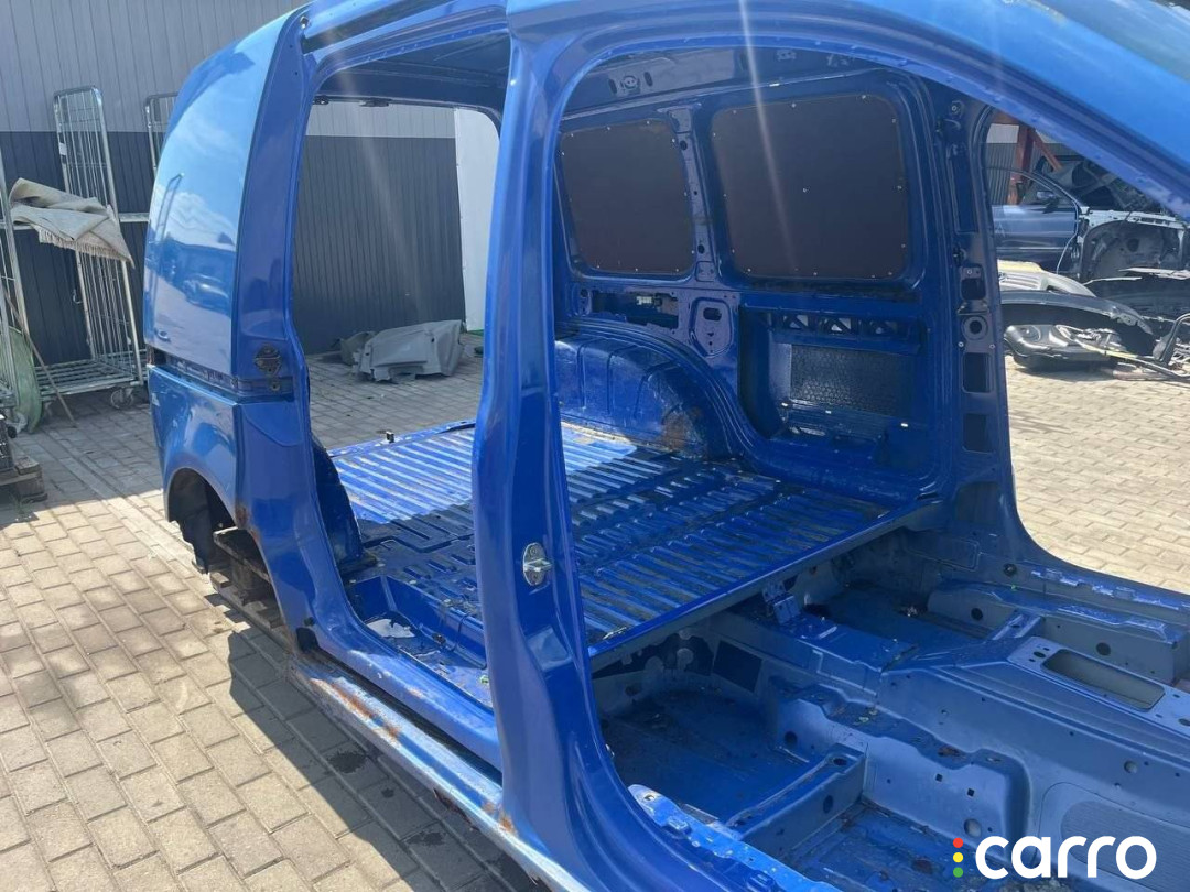 стойка кузова центральная правая Volkswagen Caddy 3 поколение 2005г. - фото №6