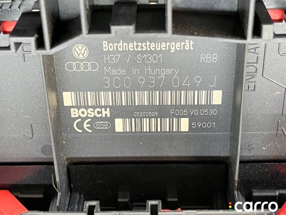 3C0937049J блок комфорта Volkswagen Caddy 3 поколение 2006г. - фото №9