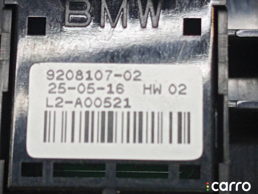 9208107 кнопка стеклоподъемника двери передней правой BMW 2 F22/F23 2016г. - фото №7