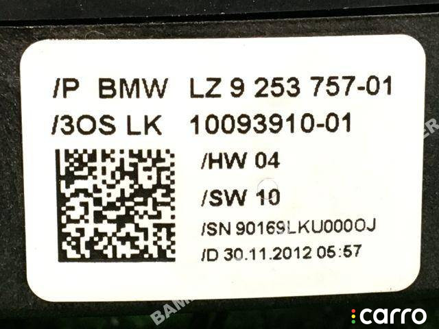 9239378, 9253757, 9242285, 9351151, 9239375 переключатель подрулевой (стрекоза) BMW 3 F30/F31 2012г. - фото №5
