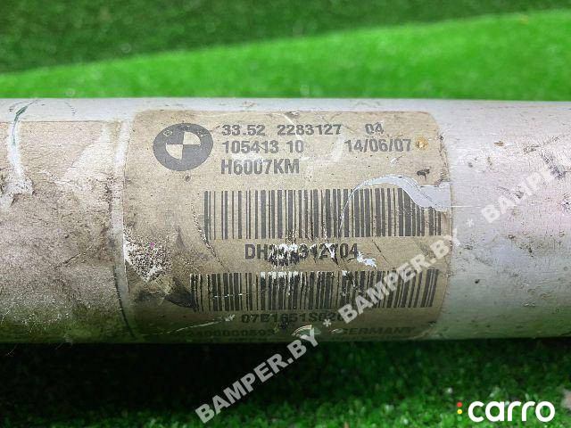 33522283127 стойка амортизатора задняя BMW 5 E60/E61 2007г. - фото №4