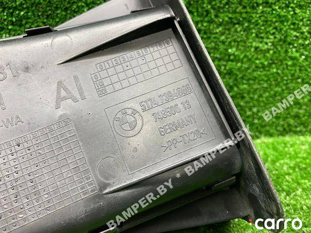 51747394666, 7394666 воздуховод тормозного механизма правый BMW 5 G30/G31 2020г. - фото №5